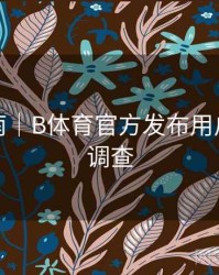 直播指南｜B体育官方发布用户满意度调查