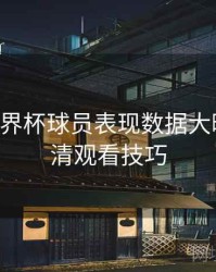 B体育世界杯球员表现数据大曝光｜高清观看技巧