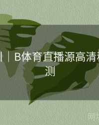 操作指引｜B体育直播源高清稳定性评测