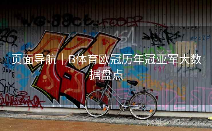 页面导航｜B体育欧冠历年冠亚军大数据盘点