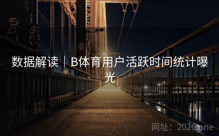 数据解读｜B体育用户活跃时间统计曝光