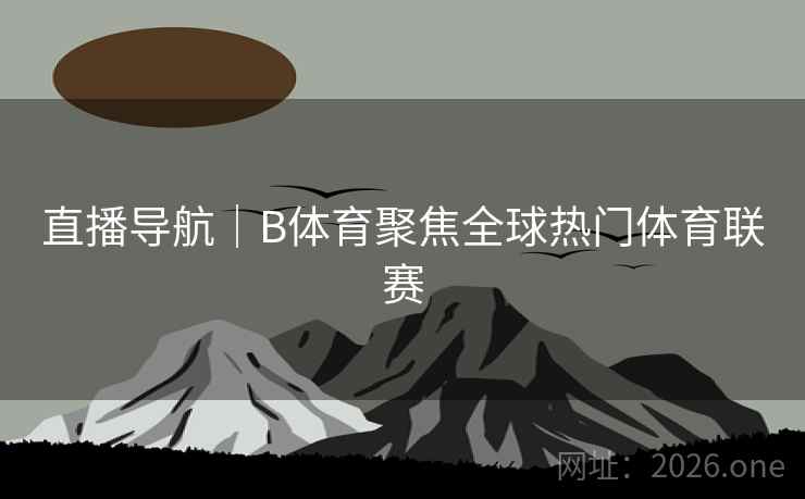 直播导航|B体育聚焦全球热门体育联赛 直播导航|B体育聚焦全球热门体育联赛