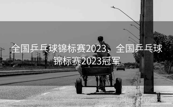 全国乒乓球锦标赛2023,全国乒乓球锦标赛2023冠军 全国乒乓球锦标赛2023,全国乒乓球锦标赛2023冠军